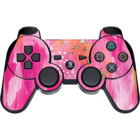 Etta Vee Gold Dust PS3 Dual Shock wireless controller Skin